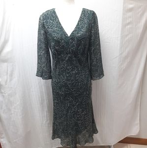 Vintage size 8 Nine West silk dress